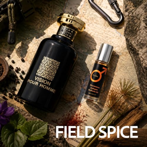 Image of AFLUXE Men's EDP Pheromone&Parfum, Aromatic Woody Fragrance-RFS VSON Pour | Long Lasting Perfume for Men, Eau de Parfum Spray, 3.74 Fl Oz-8
