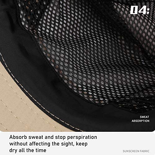 Chapéu bucket, chapéu de balde, moderno, respirável, respirável, respirável, para praia, atividades