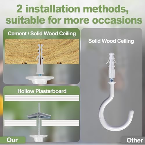 Ceiling-Hooks-for-Hanging-Plants-6-Pack-Heavy-Duty-Metal-Swag-Hooks-Includes-Screws-and-Brackets-for-Easy-Installation-Ideal-for-Hanging-Plants-Lights-or-Extender-Chains-from-Ceilings