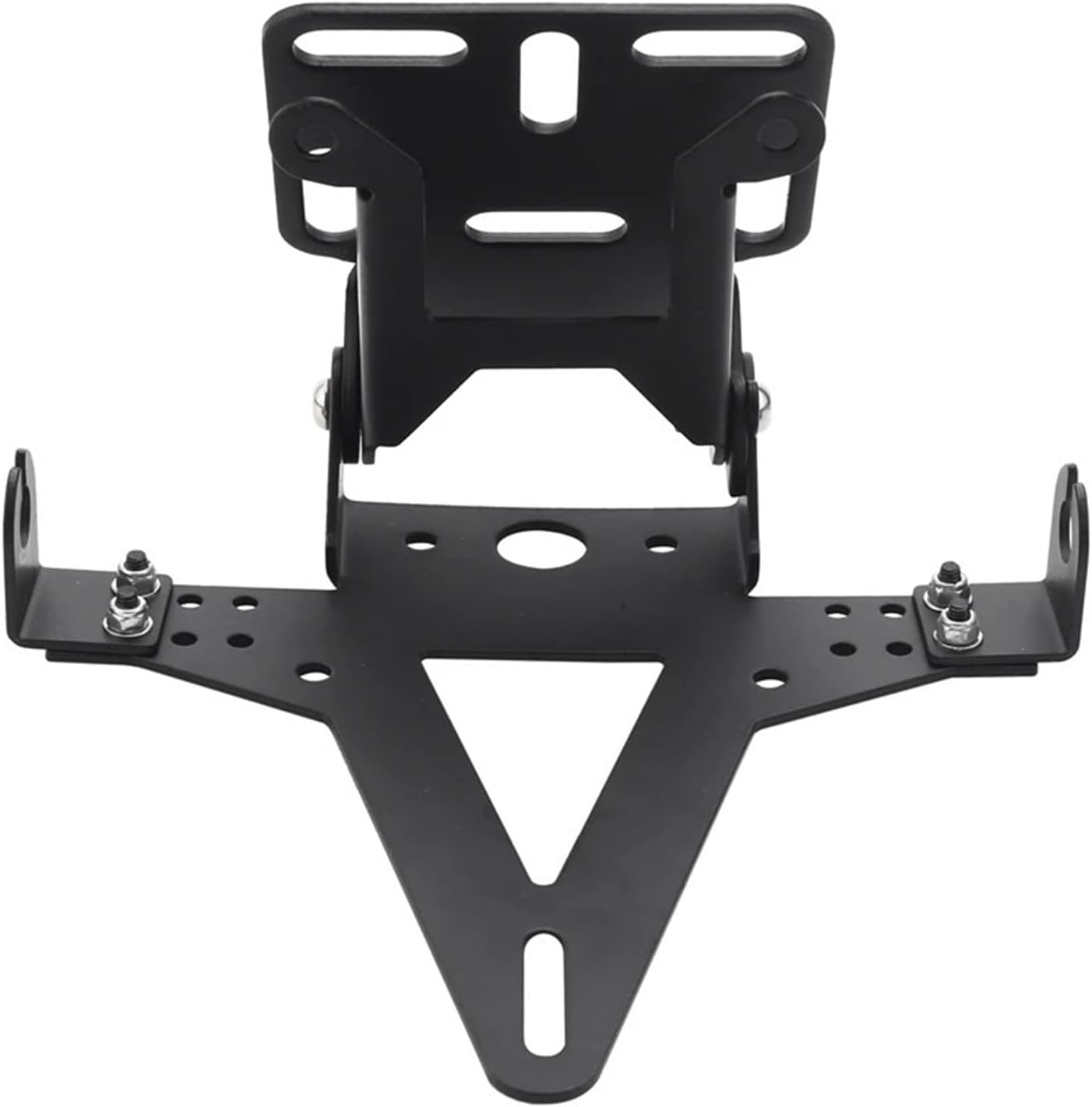 Motorcycle Adjustable Angle License Number Plate Frame Holder Bracket Compatible with Yamaha YZF R1 R3 R6 R15 R25 Fz6 Mt-07 Mt 07