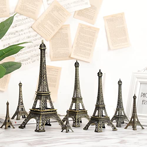 Mini figurine Tour Eiffel en métal de 32cm au design soigné