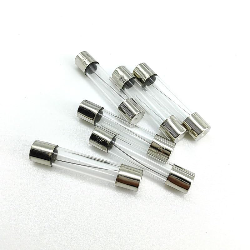 5A 250V 20 Pcs 5x20mm slow blow glass fuse 5A 250V time delay fuse, Volt Cartridge Tube Time Delay Fuse - Image 4