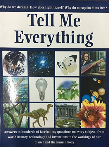 Tell Me Everything (India) 0753711915 Book Cover