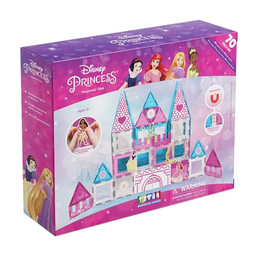 Tytan Disney Princess 70-Piece Magnetic Tile Castle Set — view 2