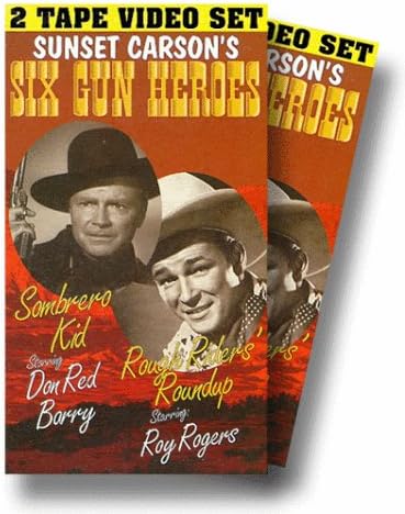 Amazon.co.jp: Sombrero Kid/Rough Riders Roun [VHS] : Six Gun Heroes: DVD