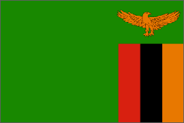 Zambia Flag Polyester 3 ft. x 5 ft.