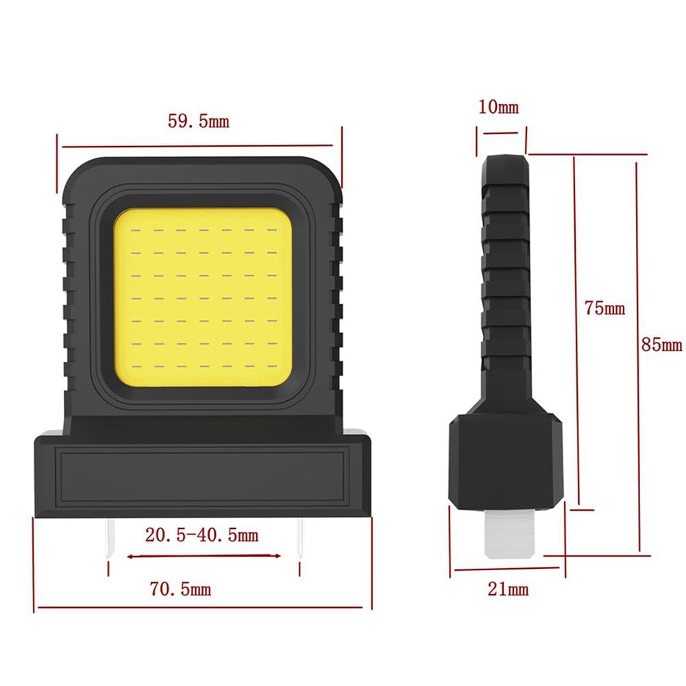 High Brightness Floodlight - for All Power Tool Batteries,Cordless Flood Light,Portable Floodlight Compatible with 20V High Brightness Floodlight - for All Power Tool Batteries,Cordless Flood Light,Portable Floodlight Compatible with 20V