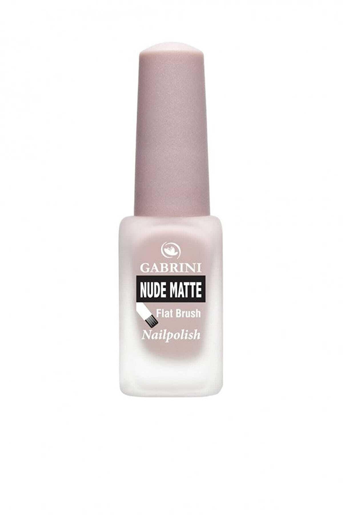 Gabrini Nude Matte Nail Polish 3 1 Paket (1 x 1 Adet)