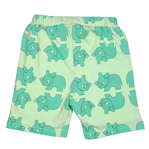 Image of Be Awara Kids Printed Half Sleeves T-shirt & Shorts Clothing Sets, 100% Cotton Soft Unisex Cord Set, Comfortable Wear for Kids With Cool Prints, Everyday Casual Wear for Boys & Girls