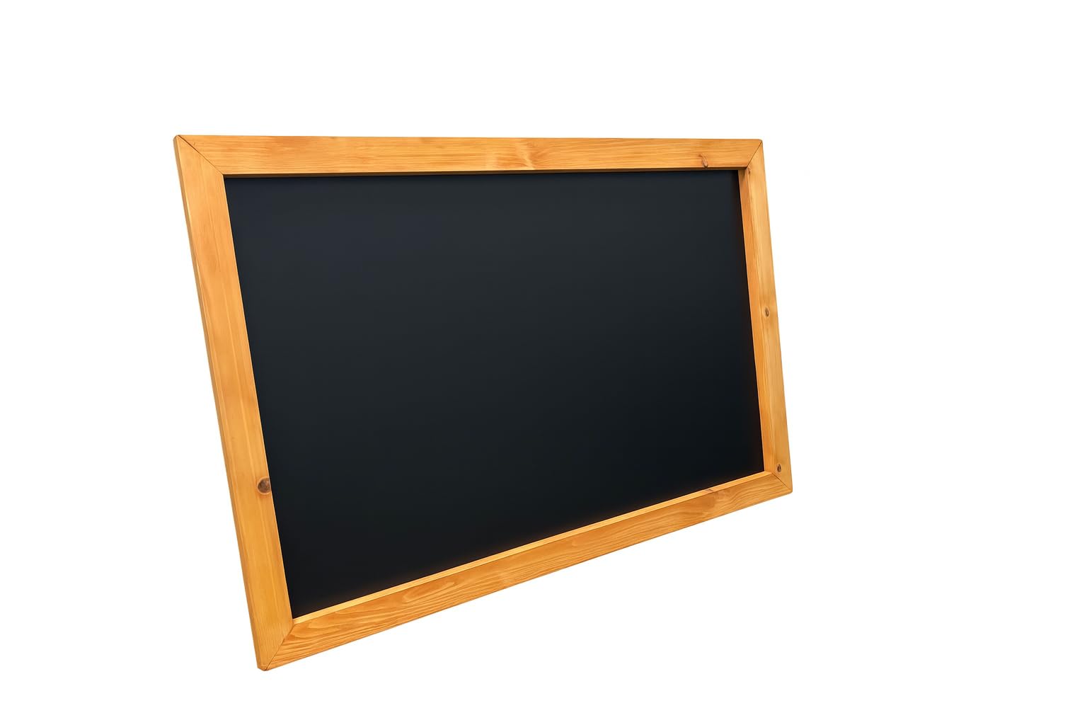 Mahogany Colour Framed Chalkboard Blackboard 48” x 30” (1220mm x 765mm) – Large Rustic Wooden Wall Sign Board for Menus, Cafés, Pubs, Restaurants, Weddings, Home & Office – Easy-Wipe Reusable Panel