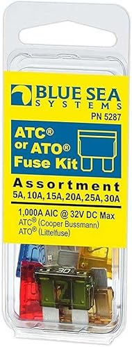 Miniatura 2 de Blue Sea Systems 5287 Kit de fusibles ATC, 6 piezas, beige