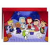 Hallmark Peanuts Christmas Cards, Nativity Pageant (16 Cards and 17 Envelopes)