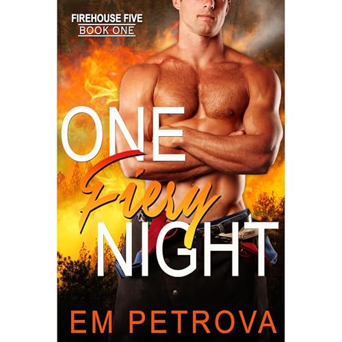 One Fiery Night Audiolibro Por Em Petrova arte de portada