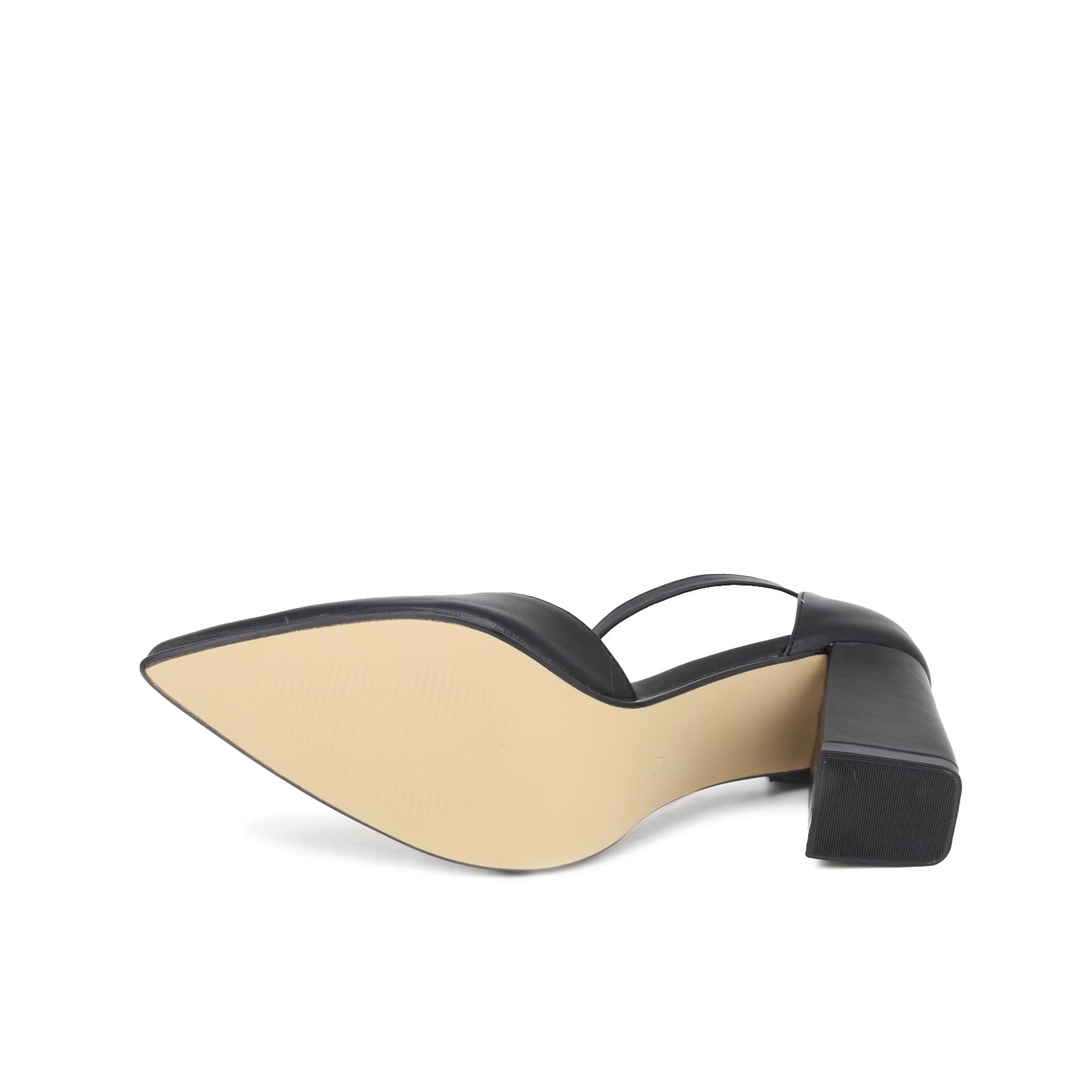 QUEEN HELENA Décolleté Scarpe con Tacco Medio Eleganti a Punta Chiusa con Cinturino Donna ZM9002 Nero 39