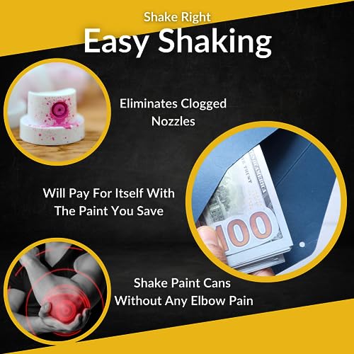 Spray Can Paint Shaker Mixer - Drill Powered Paint Shaker Electric Paint Shaker Miniature Spray Paint Shaker Paint Can Shaker Electric Spray Paint Can Mixer Rattle Can Shaker Electric Paint Shaker - Thumbnail 3