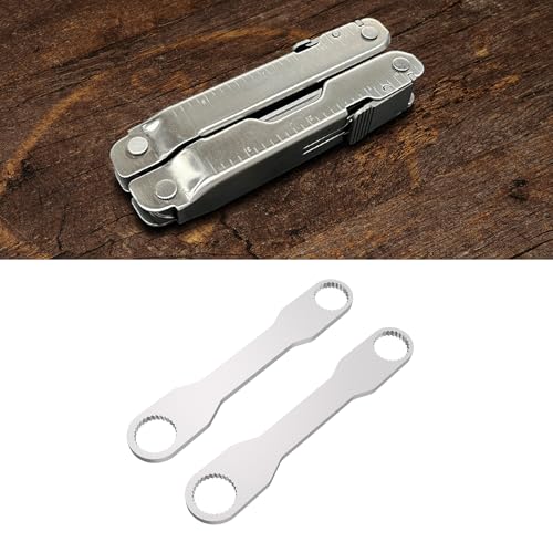 Alpha Rider Leatherman Multi-Tool-Schraubenschlüssel-Set – T8 & T10 Schlüssel, rutschfester 304 Edelstahl, 2er-Pack, Korrosionsbeständigkeit für Leatherman-Werkzeuge, Modell für Superwerkzeug, Wellen