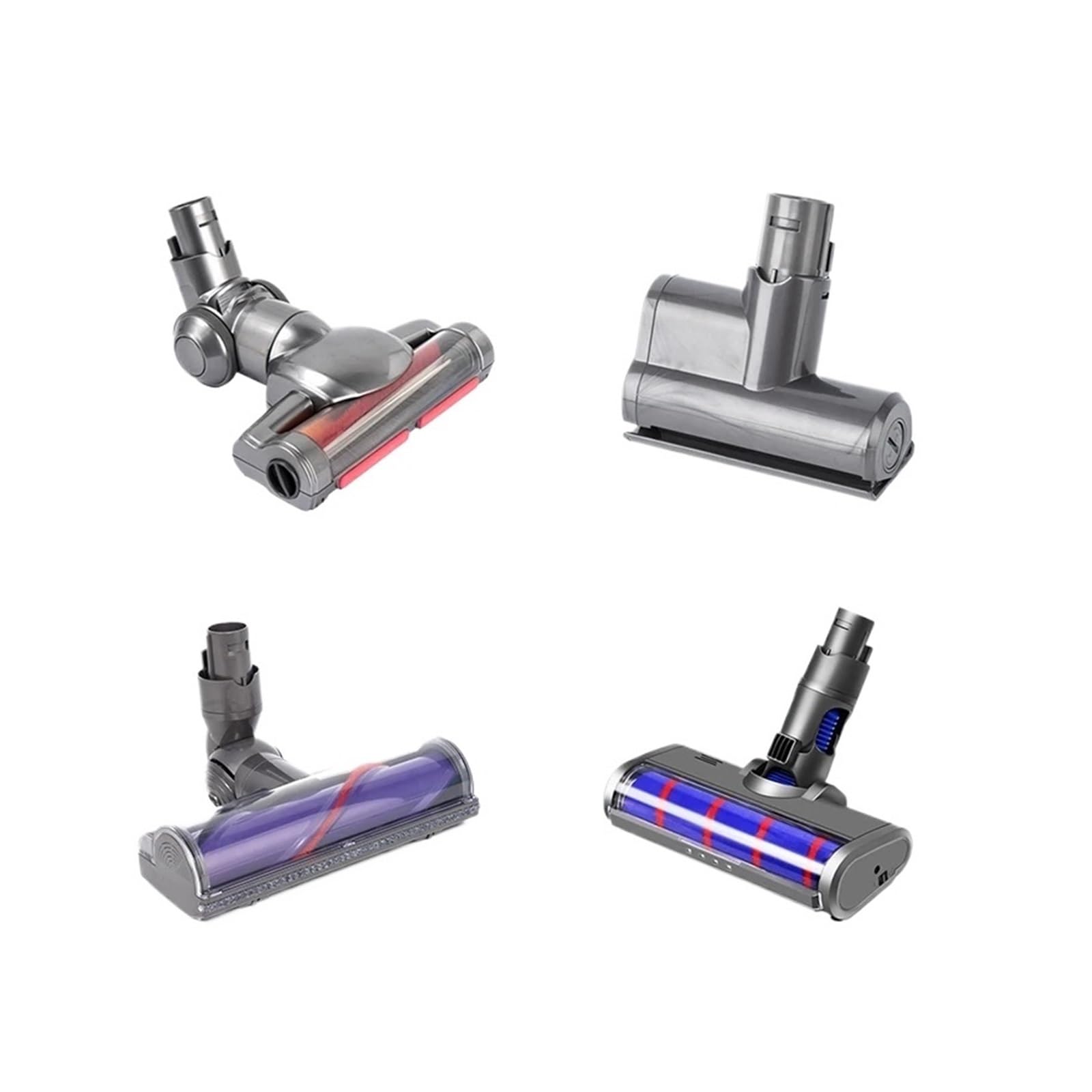 Cabezal De Cepillo De Aspiradora Motorizado, Compatible Con V6 DC58 DC59