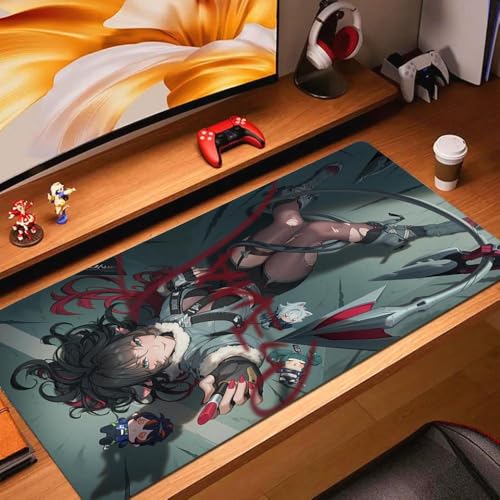 Zenless Zone Zero�C���X�s���[�V����Jane Doe GamingMousePad LockEdge Design Desktop Office Definition�v�����g�}�E�X�p�b�h(CS06517,900*400mm)