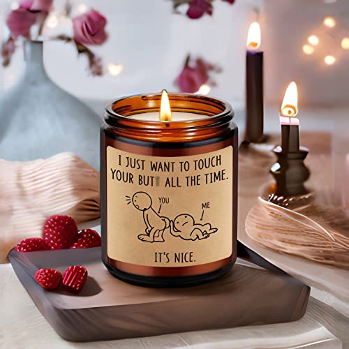 Gspy Funny Love Candle - Romantic Gifts, Naughty Gifts For Boyfriend Girlfriend, Couples Gifts For Husband Wife - Cute Anniversary, Fathers Day, Mothers Day, Birthday Gifts For Her, Him, Men, Women #TOP4