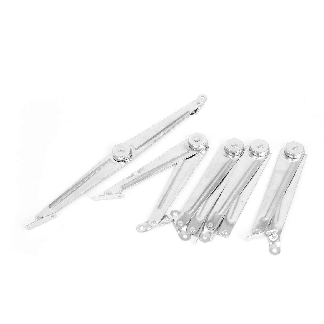 5pcs Furniture Featured Cupboard Door Drop Reliable Efficacy Front Desk Chest Lid Support Hinge Stay