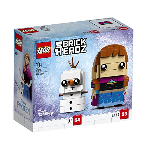 Duplo,Ninjago Brickheadz Anna e Olaf Frozen, 5702016176223 - Lego - Immagine 1