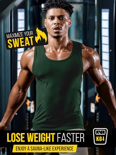 Men’s Sweat Vest - Boost Weight Loss with Increased Sweating & Compression Technology Sauna Vest for Men (XS-7XL)2