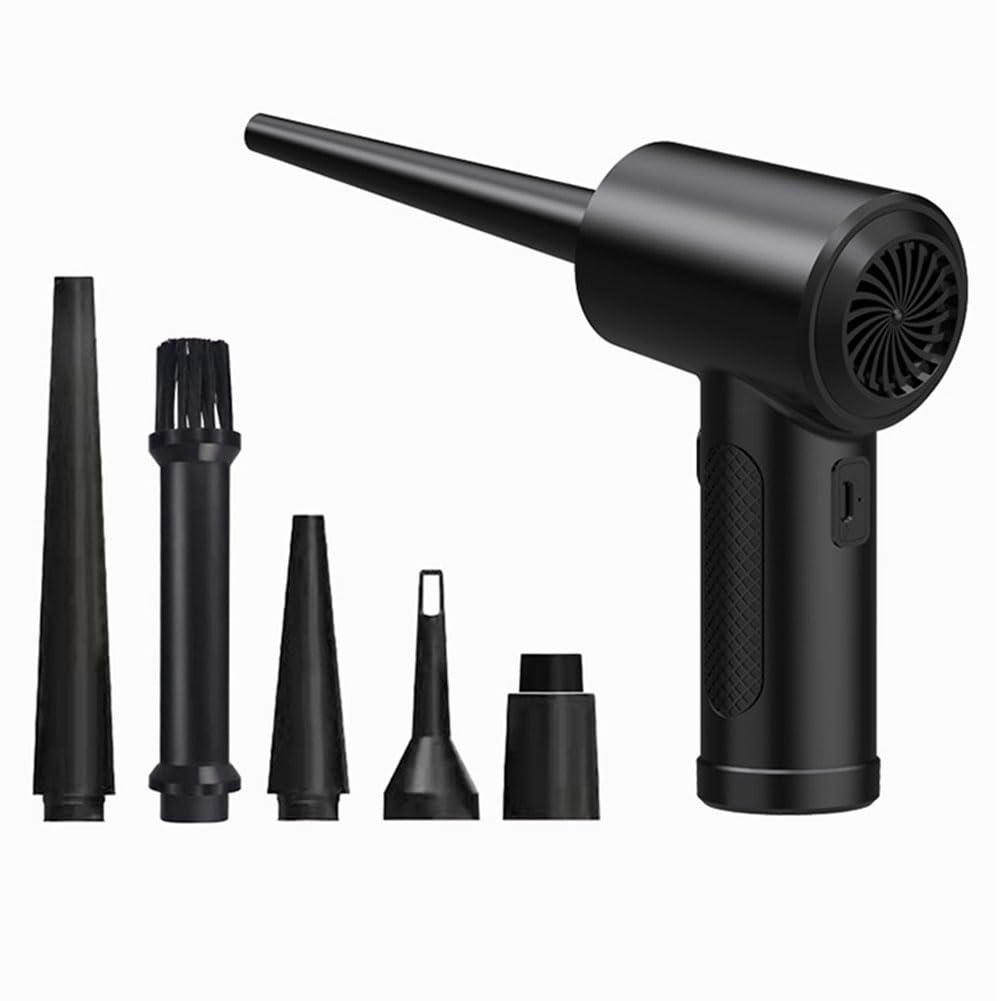Souffleur compression 51000 RPM et aspirateur puissant pour clavier d'ordinateur