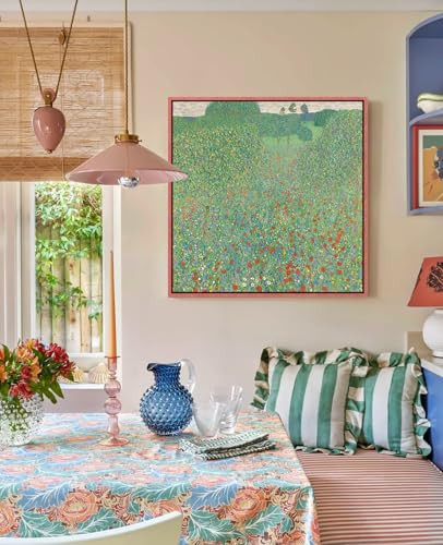 Image of 2 Pack Floating Frame for 12x12 Stretched Canvas Painting,Pastel Red | Fit 0.6-0.8 inch Deep Canvas,Complete Frames,Easy Framing,Coastal Art Frame Pop Art Print Nursery Room Decor Housewarming Gift