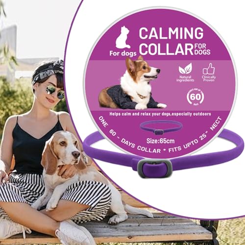 Coleira Anti-Stress Para Gatos - Coleira Antiestresse Com Feromônio Para Cães - Redução De Comportam