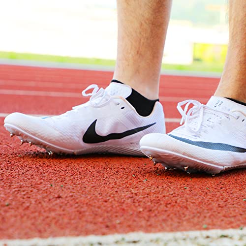 Lejof 4.8Mm 3/16 Inch Track Spikes, 50 Pieces Hard Steel Spikes For Track Shoes, Track And Cross Country Spikes With Spike Wrench, Replacement Spikes For Sprint Sports Short Running Shoes #TOP5