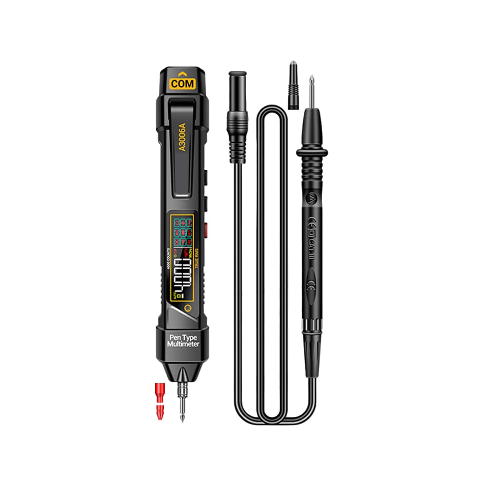 Serplex® 2 In 1 LCD Digital Multimeter Voltage Tester Pen for NCV Non-Contact Meter 600V 4000 Count Voltmeter, AC/DC Voltage Tester, Resistance Diode Continuity Live Wire Detection (Battery Not-picture-10