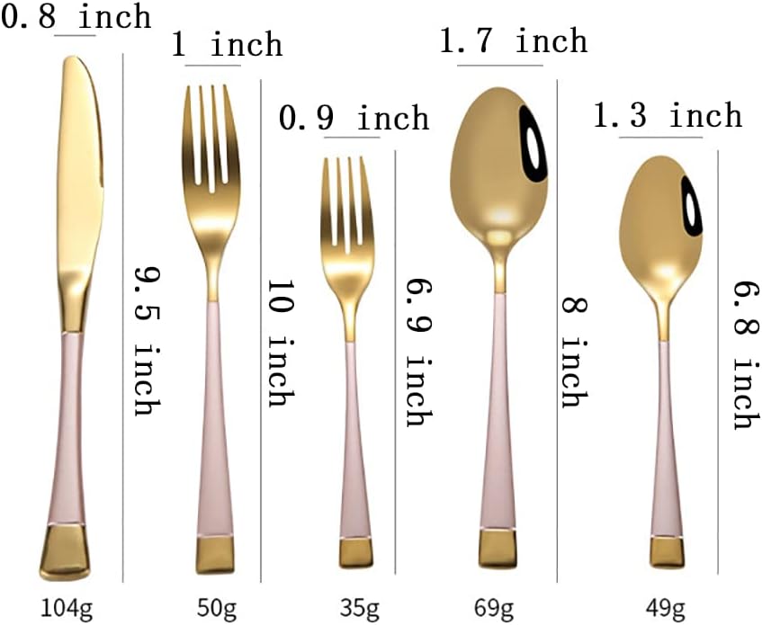 30 Piece Black Gold Silverware Set for 6 Durable 18/10 Stainless Steel Bordered Tableware Flatware Set Home Kitchen Wedding Restaurant Cutlery Utensils Delicate Knifes Forks and Spoons Set