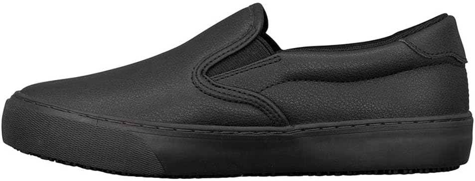 Lugz Women's Clipper Slip Resistant Sneaker, Black, 5.5