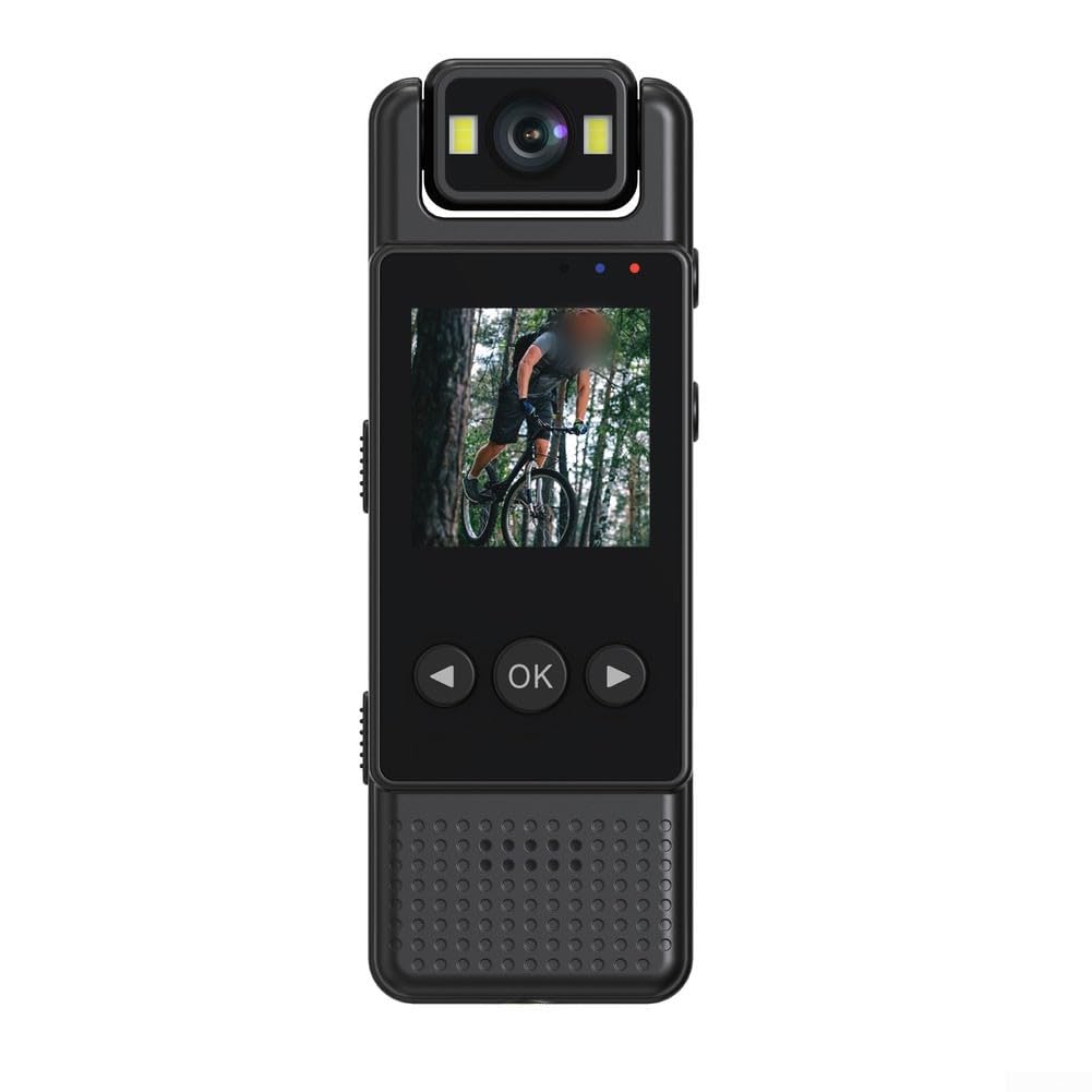 Mini caméra portable L12-WIFI anti-intrusion avec détection de mouvement et objectif rotatif