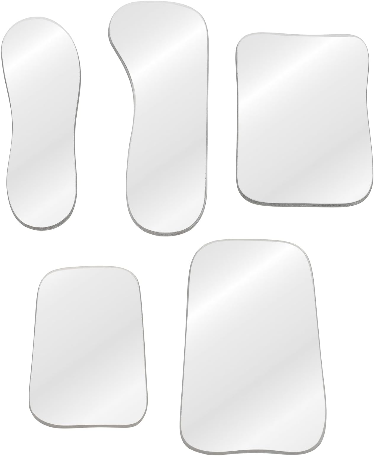 Intraoral Dental Photography Mirror Mouth Speculum Inspection Mirror Stomatoscope 5pcs