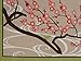 Furoshiki Wrapping Cloth Plum Blossoms and Birdies Motif Japanese Fabric 50cm