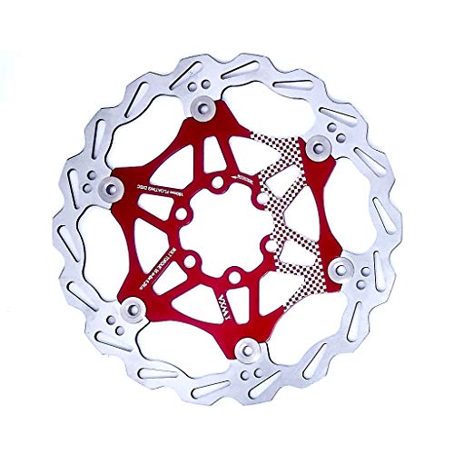 Mantain 160mm Floating Disc Brake Rotor with 6 Screws (160mm-RED) - Thumbnail 2