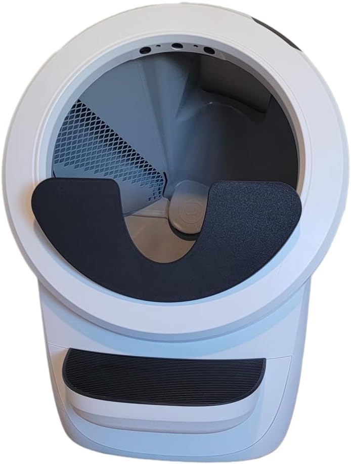 Low Entry Max Shield for Litter-Robot 4: Anti-Flicking, Single Part (Black Low Entry Shield)