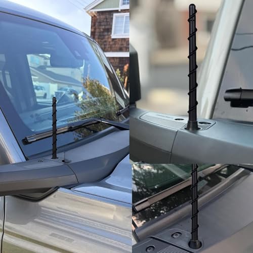 Image of Short Antenna for Dodge Ram 2009-2026 & F-150 Raptor Pickup Truck Stubby Replacement, 7-inch Ford Bronco Antenna, for Ford Bronco Full Size and Sport All Models Spiral Radio Antenna 2021+
