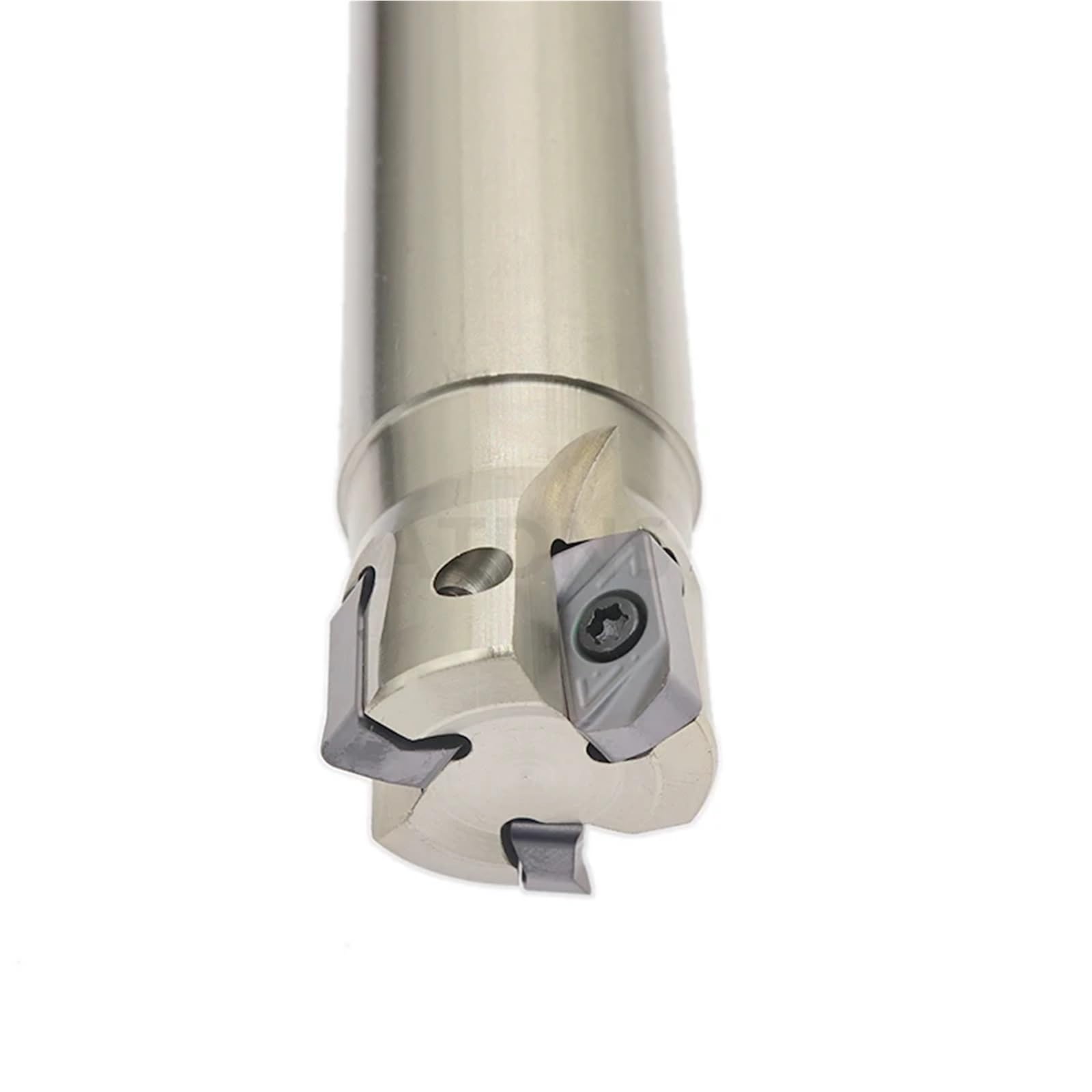 EXN03 LNMU03 CNC Outil d'avancement rapide en carbure porte-outils fraise anti-vibration fraise à alimentation rapide C16/17/20/21/25/26/32/35 (LNMU03-C16-17-150-2T)