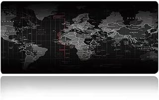 Mr.Gadget's Solutions World Map Speed Gaming Mouse Pad Mouse Mat - 800 x 300 x 2mm - XL Mousepad - Table Mat Large Size - Improved Precision And Speed