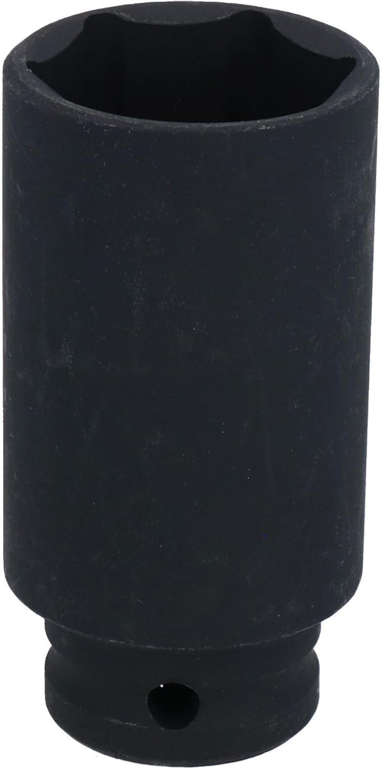 30mm 1/2" Drive Double Deep Metric Impact Socket Single Hex By BERGEN AT597