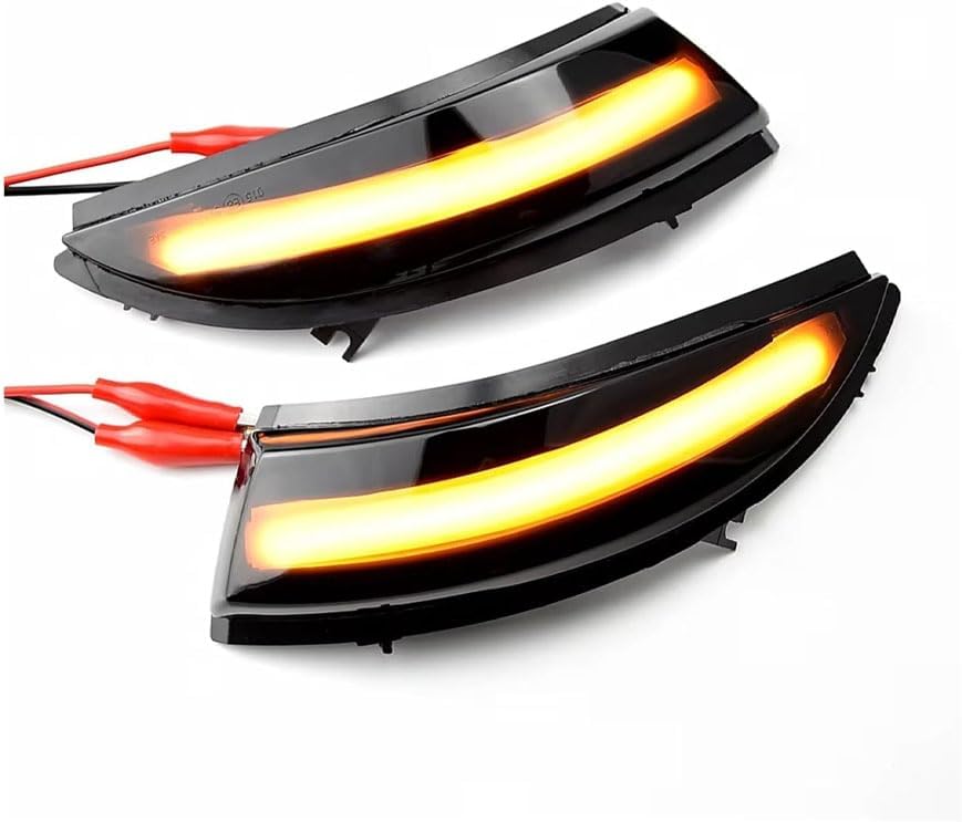 for CLIO MK4 IV 2012–2016 Turn Signal Light Car LED Side Mirrors Sequential Dynamic Turn Signal Lights Exterior Rear View Mirror Indicator Lamp