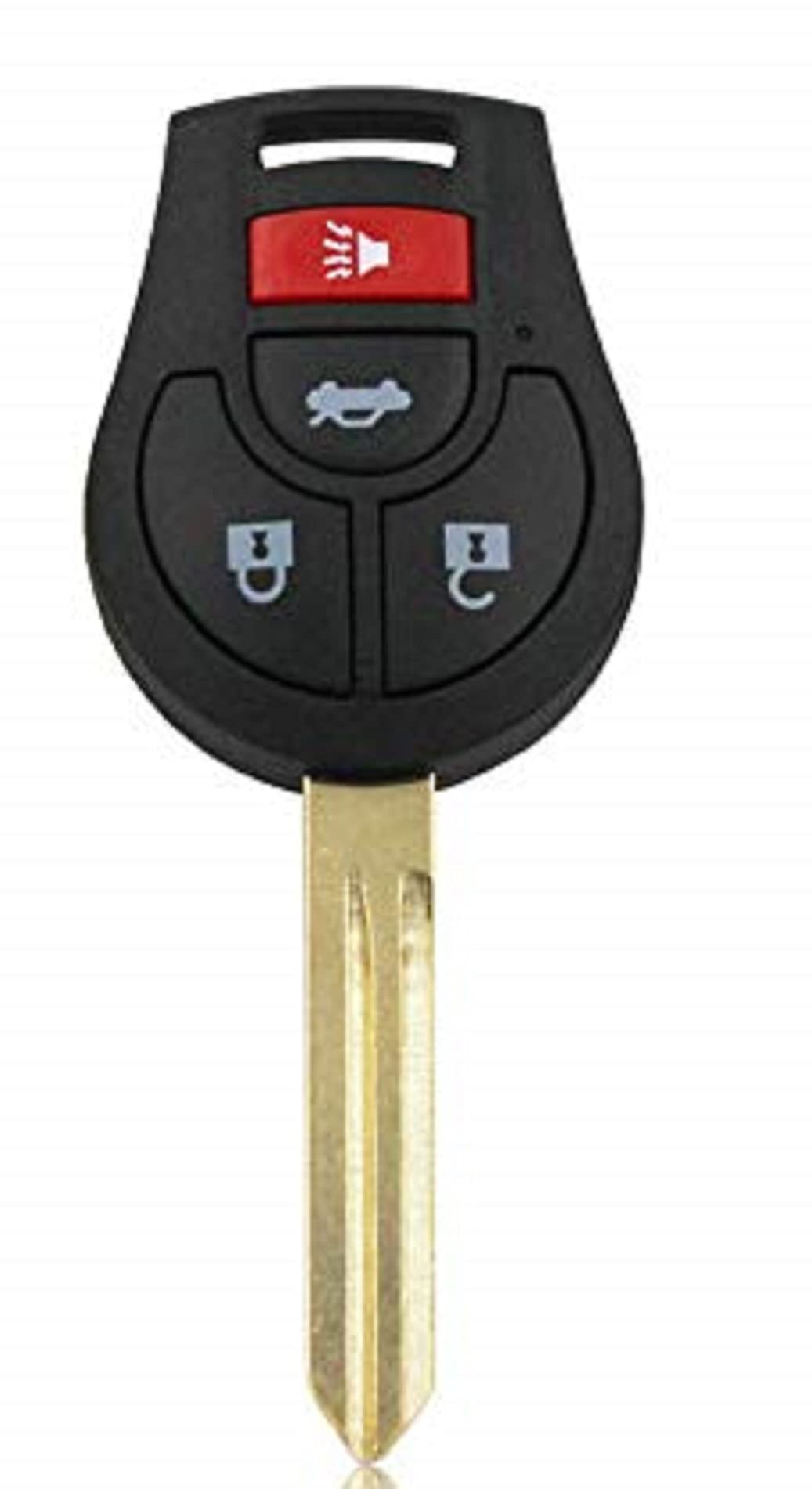 althiqah 4B Remote Key for Nissan March Sunny 2012-2015 3+1 Buttons 433Mhz With ID46 Chip