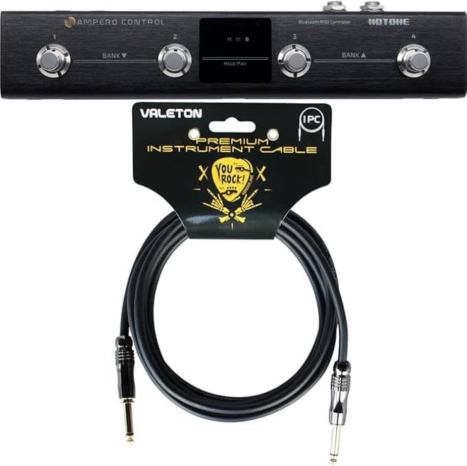 Amazon.com: HOTONE Ampero Control + 10 ft Cable Bundle MIDI