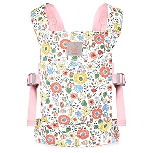 GAGAKU Portador de mu?ecas de BEB¨¦ Portador de Animales de Peluche para ni?as Accesorio de mu?eca Correas Ajustables para mu?ecas de BEB¨¦ Reborn – Rosa Plume