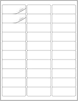 Methdic Address Labels 1" x 2-5/8" - 900 Matte Stickers for Laser & Inkjet Printers, Mailing & Shipping Labels, 30 Sheets