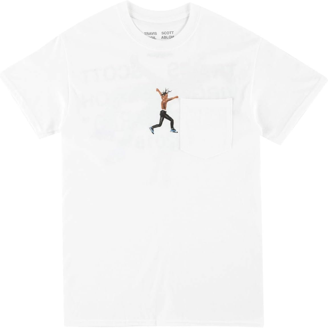 Travis Scott Astroworld Virgil Abloh T-Shirt - Size XL White