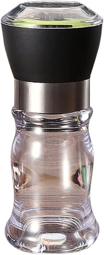 Manual Stainless Steel Salt Pepper Grinder Spice Mill Ceramic Core Kitchen Cooking Grinding Tools Portable Useful