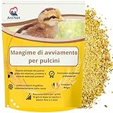 pulcini di lana 👨‍🔬 FORMULAZIONE PROFESSIONALE: Sviluppato da esperti di avicoltura, questo mangime per pulcini è utilizzato anche da allevatori professionisti molto attenti all'equilibrio nutrizionale.